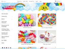 Tablet Screenshot of delishbeads.com